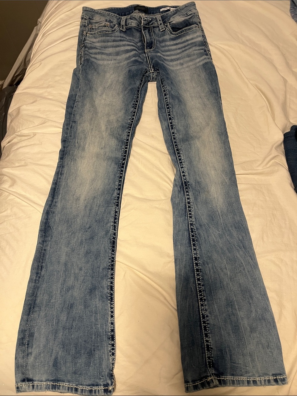 Light Wash Flare Jeans